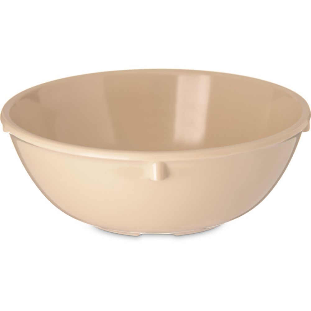 Carlisle&reg; Dallas Ware&reg; 10 Oz. Tan Nappie Bowl