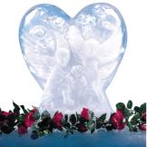 Carlisle&reg; Ice Sculptures&trade; White Heart