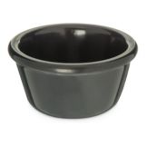 Carlisle&reg; Smooth Melamine Ramekin, Black, 4 oz