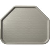 Carlisle&reg; Grey Cafe Trapezoid Tray