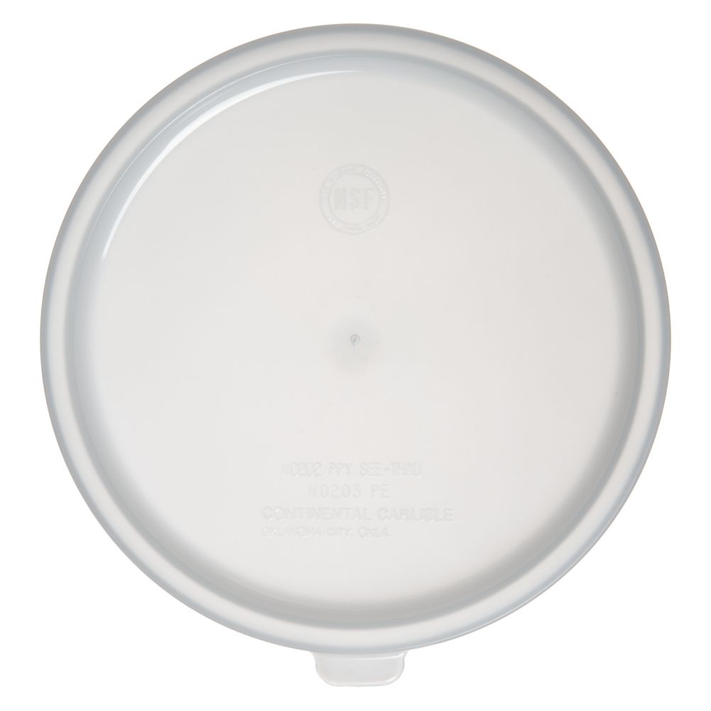 Carlisle Lid For 2 And 3.5 Qt Bain Marie, White