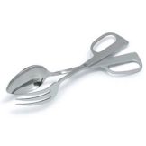 Carlisle&reg; 10" Stainless Steel Scissors Salad Tong