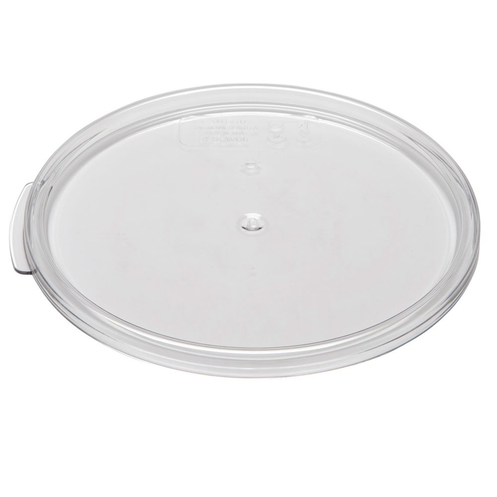 Cambro Clear Camwear&reg; Lid for Round 6 & 8 Qt Containers