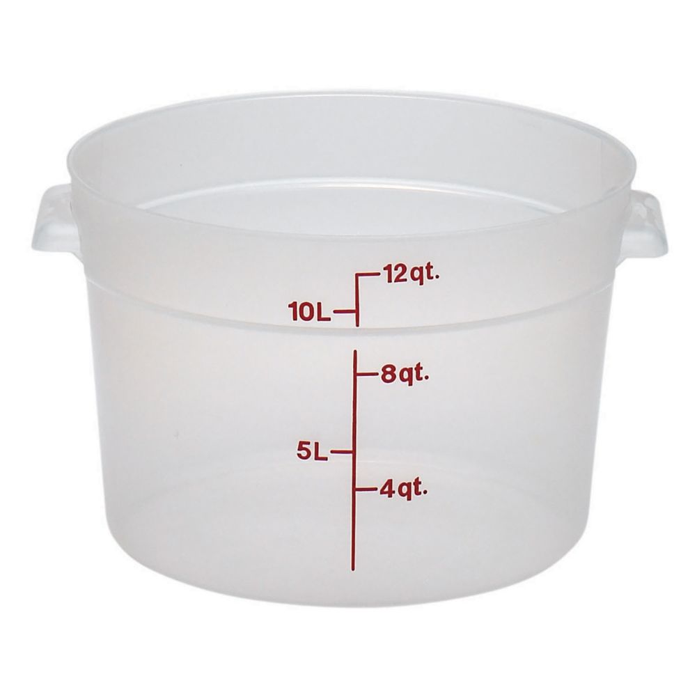 Cambro Translucent Round 12 Qt Container