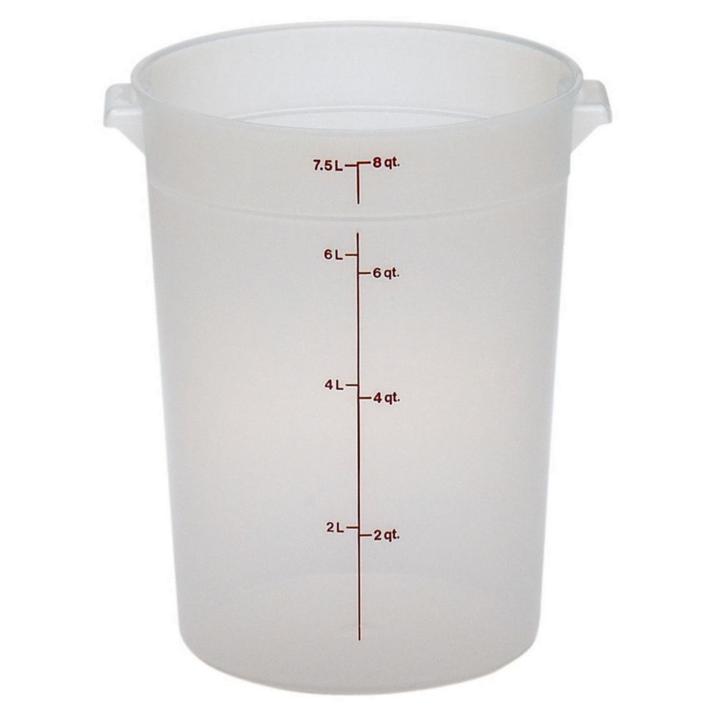 Cambro Translucent Round 8 Qt Container