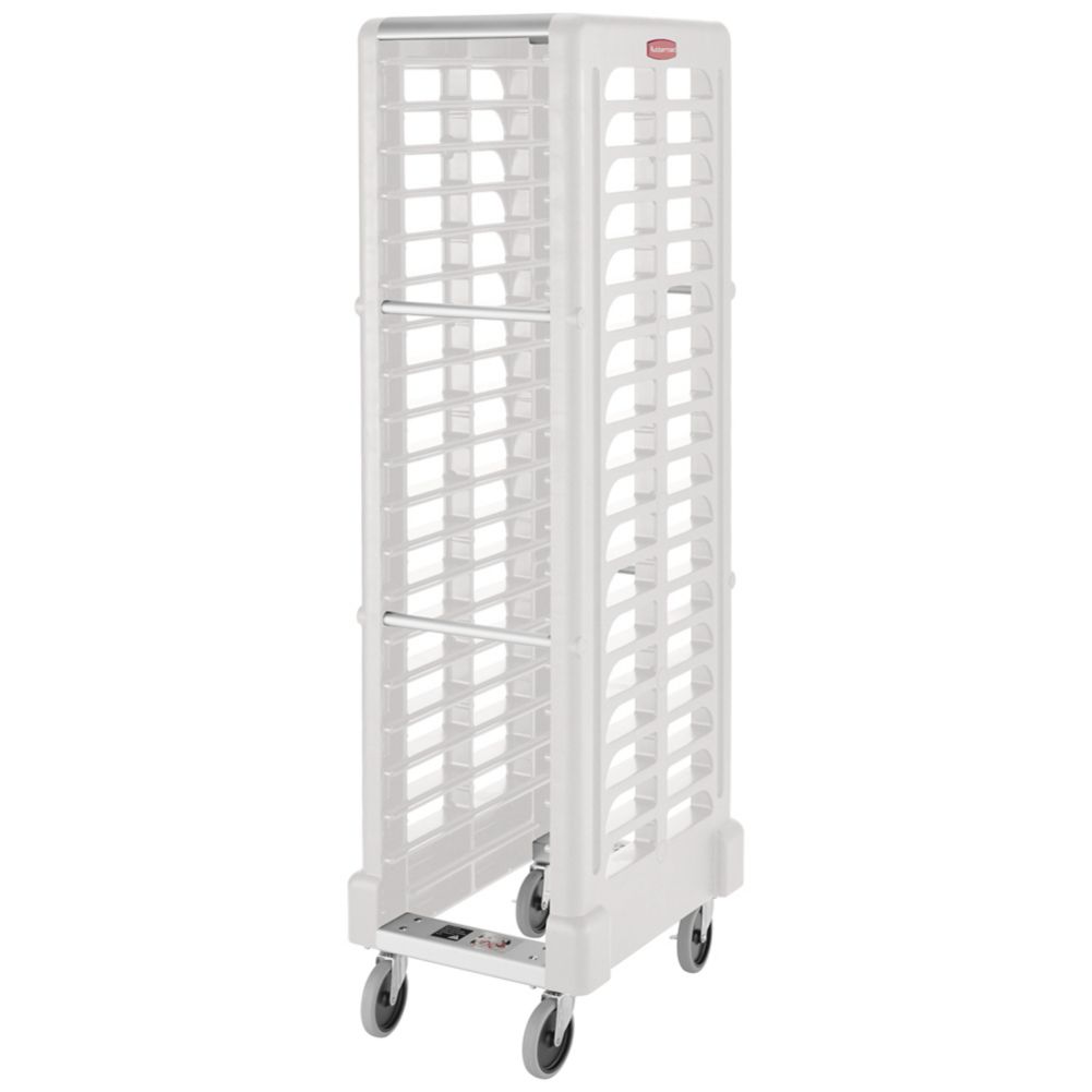Rubbermaid Max System Off White 18-Slot End Loading Insert Pan Rack