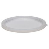 Cambro White Poly Lid for 12 / 18 / 22 Qt Round Containers