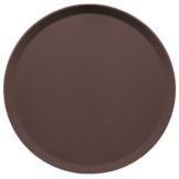 Cambro Tavern Tan Round Low Profile 19" Camtread&reg; Tray