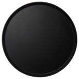 Cambro Black Round Low Profile 19" Camtread&reg; Tray