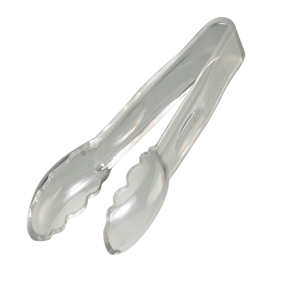 Cambro Clear Scalloped 6" Tongs