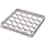 Cambro Soft Gray Full Size 25-Compt Half Drop Camrack&reg; Extender