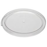 Cambro Clear Camwear&reg; Lid for Round 12 / 18 / 22 Qt Containers