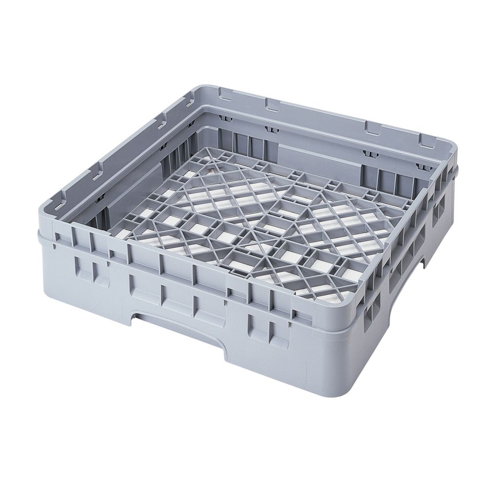 Cambro Camrack&reg; Soft Gray Full Size Base Rack w/ 1 Extender