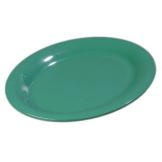 Carlisle&reg; Durus&reg; 9-1/2" x 7-1/4" Green Platter