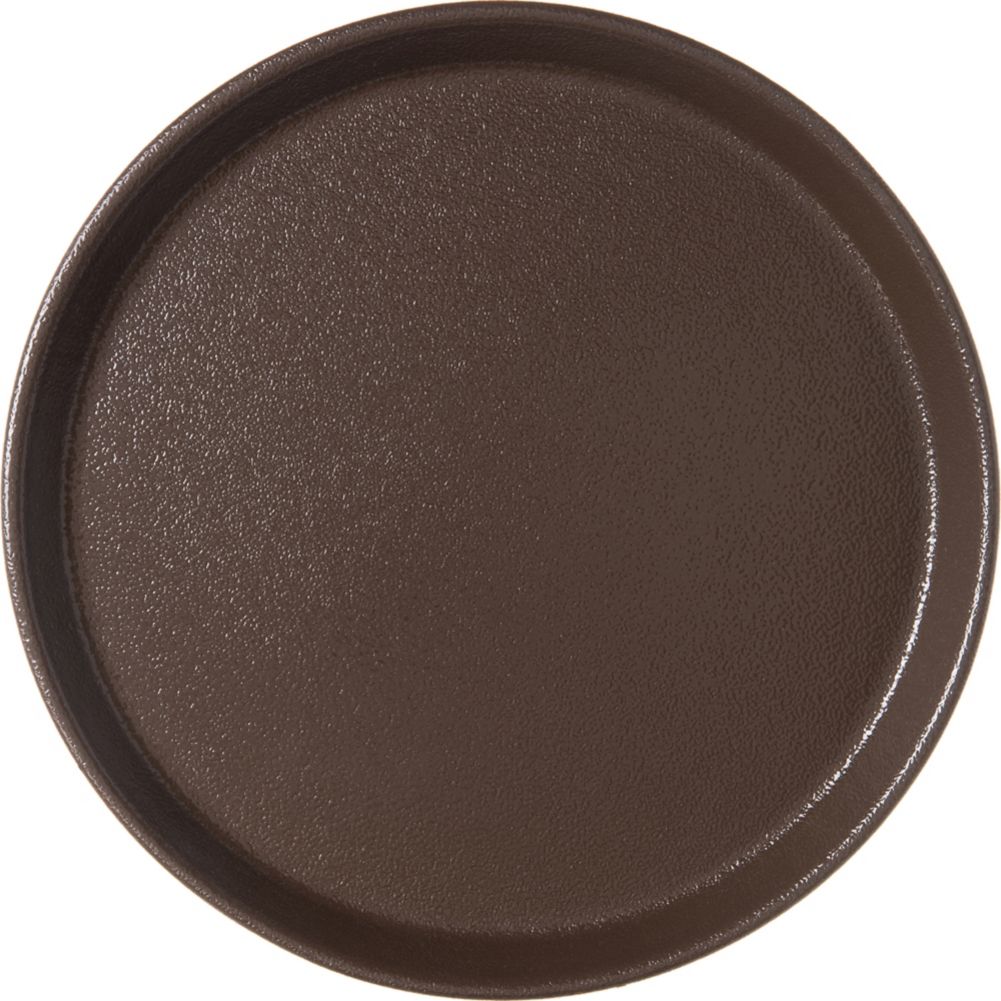 Carlisle Round GripTite&trade; Tray, Tan, 11"
