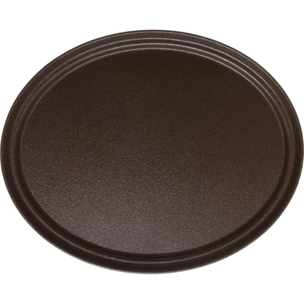 Carlisle&reg; Griptite&trade; 24 x 19-1/4 Tan Oval Tray