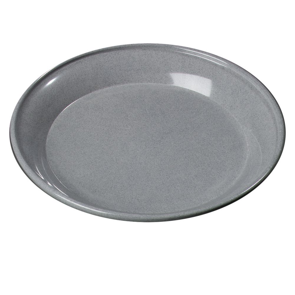 Carlisle&reg; PolyPellet&reg; 9" Gray Plate
