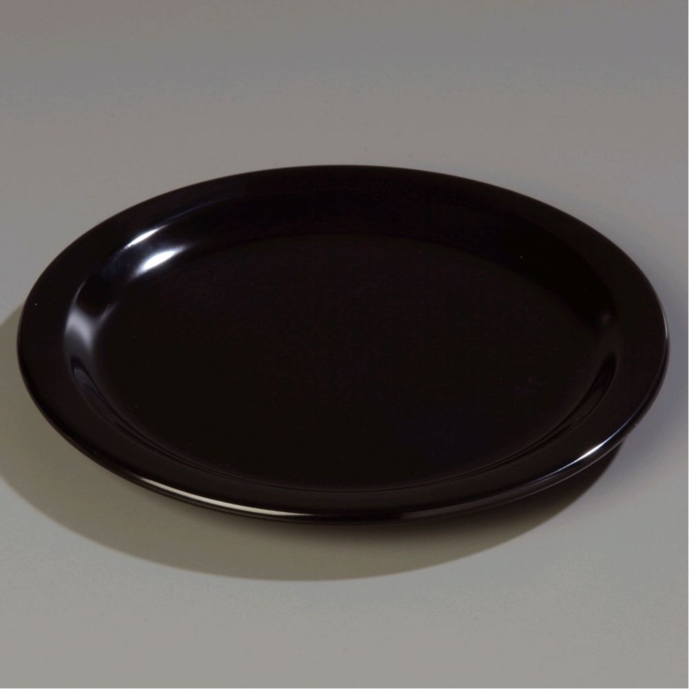 Carlisle&reg; Dallas Ware&reg; 9" Black Dinner Plate