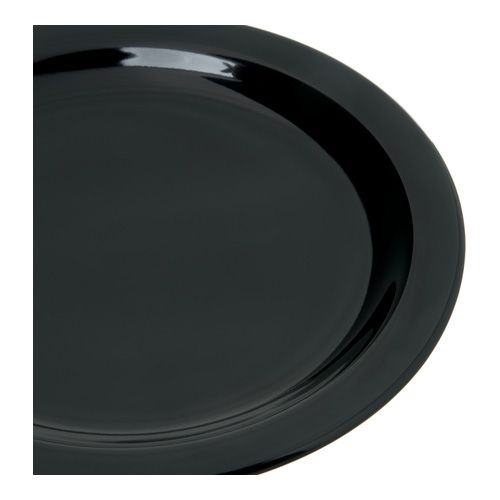 Carlisle&reg; Dallas Ware&reg; 7-1/4" Black Salad Plate