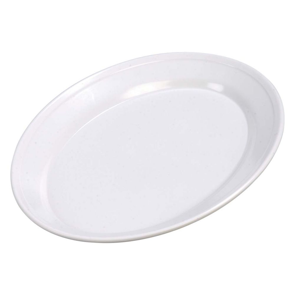 Carlisle Oval Platter, White, 12" x 8-1/2"