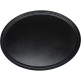 Oval Griptite Tray, Black, 31" X 23-1/2"