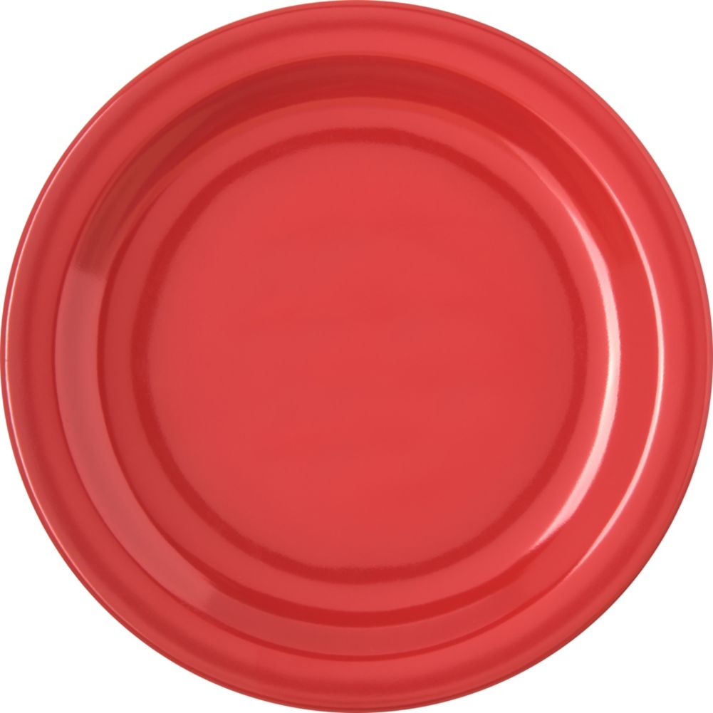 Carlisle&reg; Dallas Ware&reg; 7-1/4" Red Salad Plate