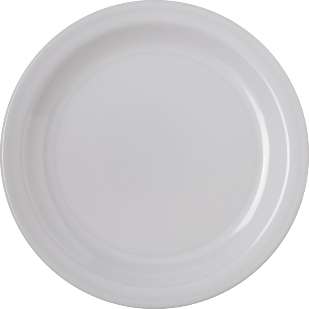 Carlisle&reg; Dallas Ware&reg; 7-1/4" White Salad Plate