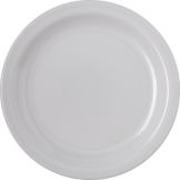 Carlisle&reg; Dallas Ware&reg; 7-1/4" White Salad Plate