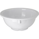 Carlisle&reg; Dallas Ware&reg; 14 Oz. White Rim Nappie Bowl