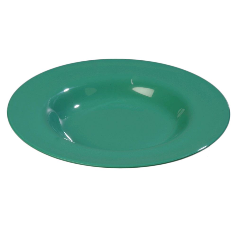 Carlisle&reg; Durus&reg; 20 Oz. Meadow Green Melamine Pasta Bowl