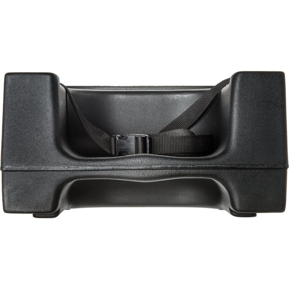 Carlisle Booster Seat w/ Strap, Black