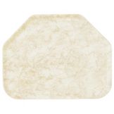 Carlisle&reg; Glasteel&trade; 18 x 14 Starfire Natural Trapezoid Tray