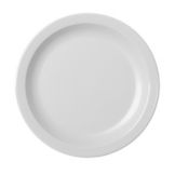 Cambro White Camwear&reg; Narrow Rim 6" Plate
