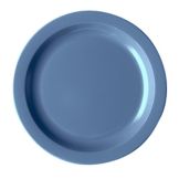 Cambro Slate Blue Camwear&reg; Narrow Rim 10" Plate