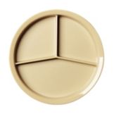 Cambro Beige 3-Compartment Heat Keeper Base