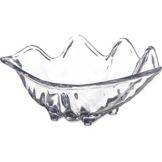 Carlisle Small Clamshell Dish, Clear, 12.6 oz