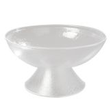 Carlisle&reg; 24 Qt. Clear Pebbled Punch Bowl