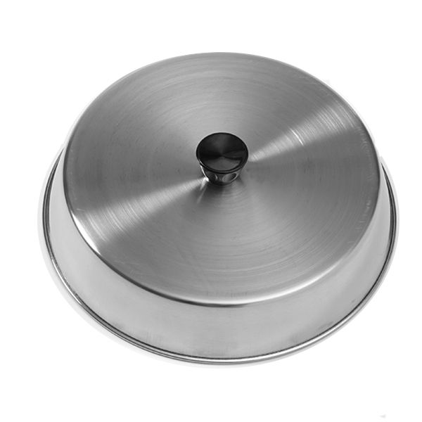 American Metalcraft S/S 10-1/4" Round Basting Cover w/ Knob