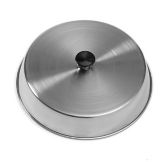 American Metalcraft S/S 10-1/4" Round Basting Cover w/ Knob
