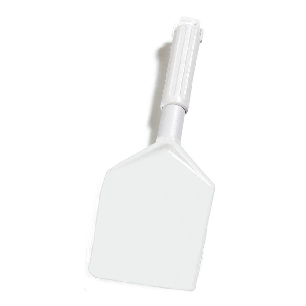 Sparta&reg; Spatula Scraper w/ Nylon Handle, White, 13-1/2"