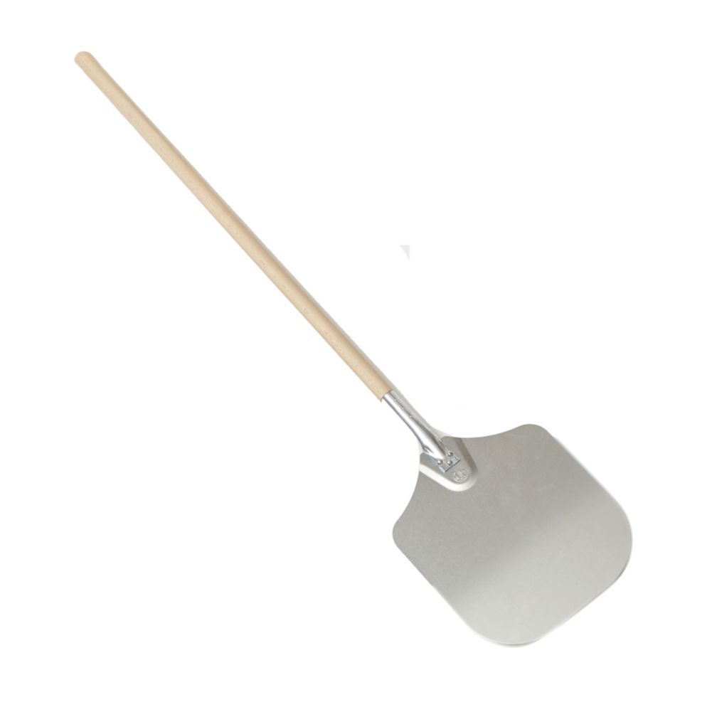 American Metalcraft Medium Blade 52" Pizza Peel w/ Wood Handle