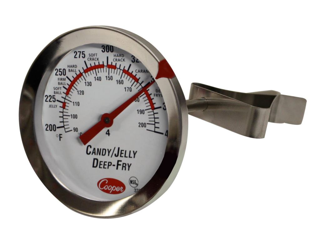Cooper Atkins 2.5" 200-400F Candy / Jelly / Deep Fry Thermometer