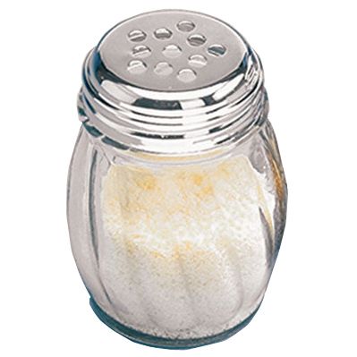 American Metalcraft Lexan Swirl Clear 6 Oz Cheese Shaker