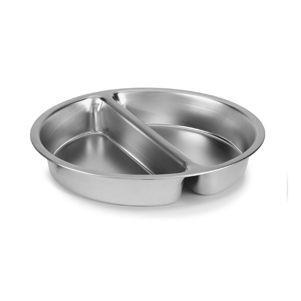 Vollrath Round S/S Divided 5.2 Qt Food Pan