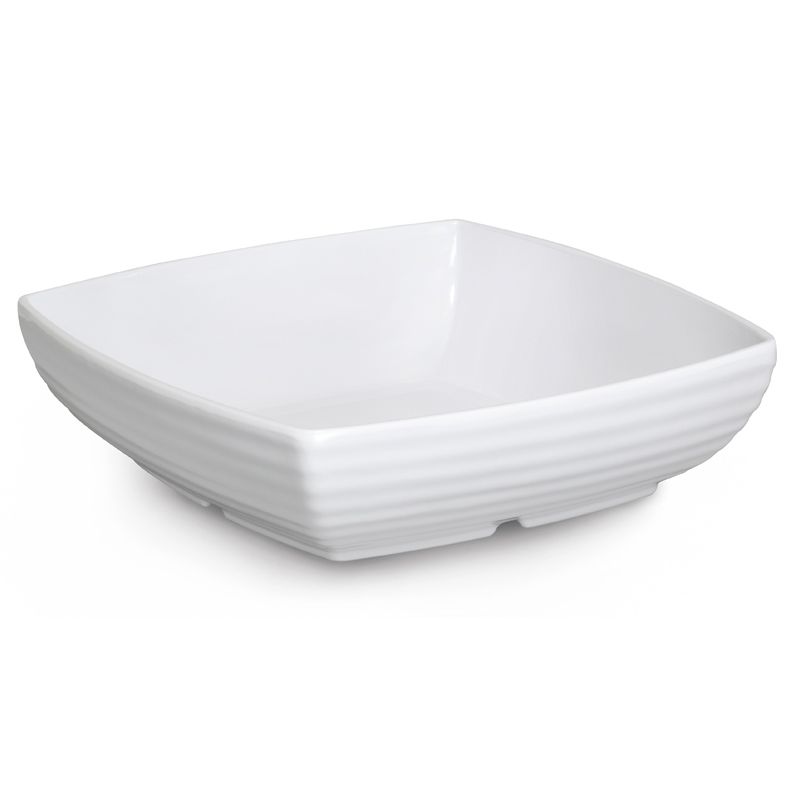 G.E.T. Milano&trade; 10-1/4" White Square Bowl