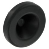 Zojirushi Black Regular Cap for Brew Thru&reg; Stopper on Server