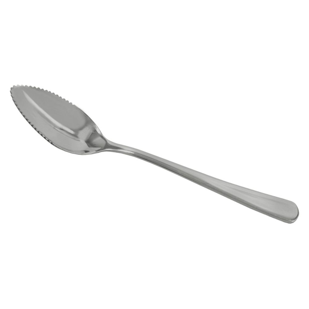 Update International Windsor Grapefruit Spoon with Serrated Edge