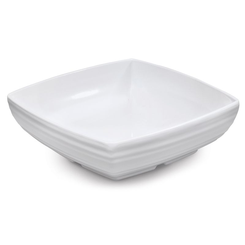 G.E.T. Milano&trade; 9" White Square Bowl