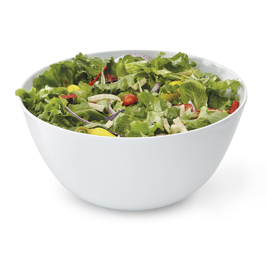 G.E.T. Diamond White&trade; 5 Qt Serving Melamine Bowl
