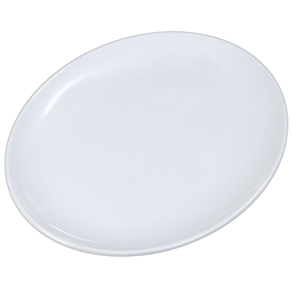Carlisle&reg; Epicure&reg; 20" White Oval Display Platter